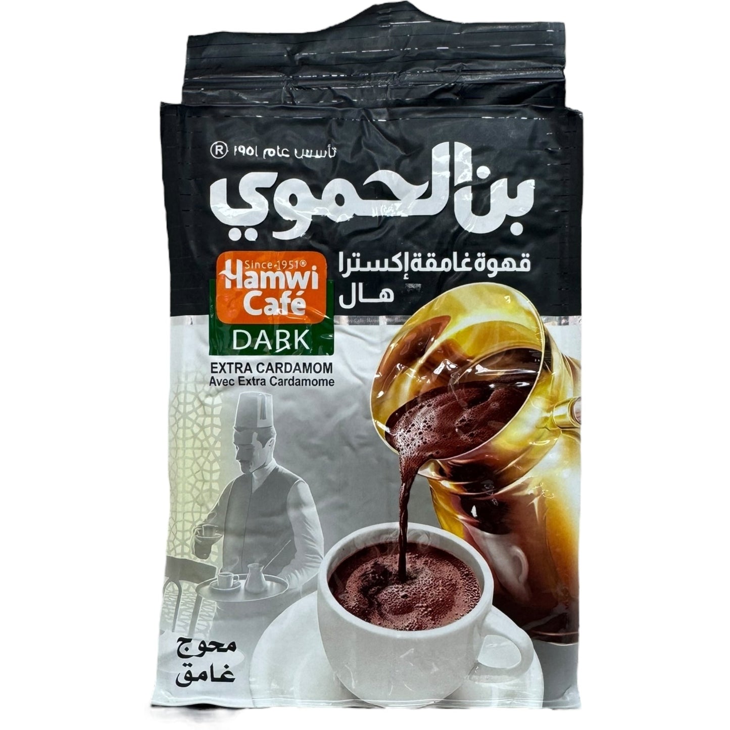 Premium Turkish Coffee Dark Extra with Cardamom – 450g