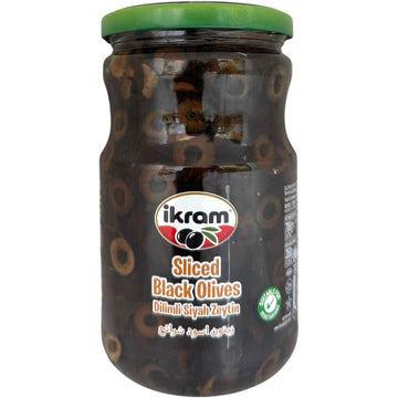 Ikram Sliced Black Olives