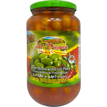 Al Dayaa Green Olives With Chili