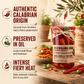 Artigiani dei Sapori, Sliced Calabrian Hot Chili Peppers In Oil, 9.8oz (277g)