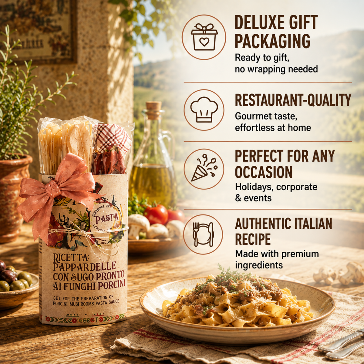 Artigiani dei Sapori, Pappardelle Pasta Gift Set
