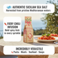 Artigiani dei Sapori, Sicilian Sea Salt with Chili Peppers, 7oz (198g)