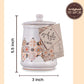 Artigiani dei Sapori, Italian Lemon Peel Ceramic Jar, 0.7oz  (19g)