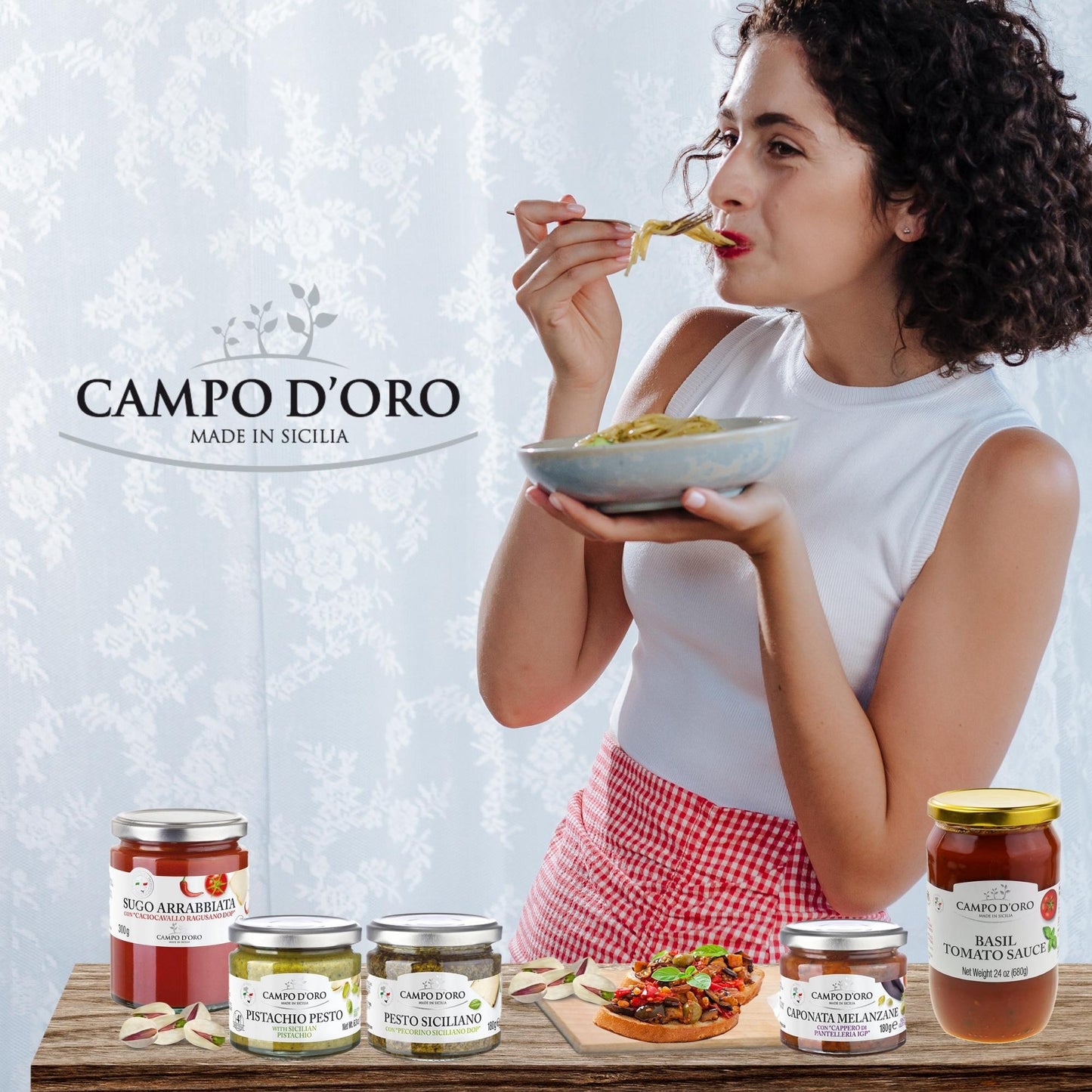 Campo D'Oro, Pistachio Pesto, 6.35 oz