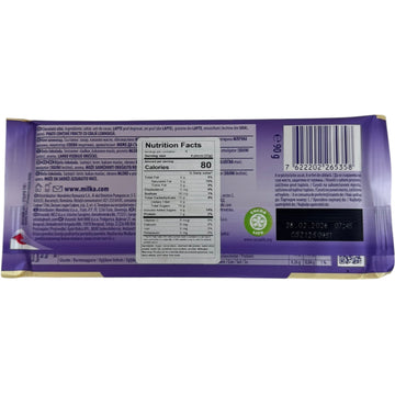 Milka White Chocolate Bar – Creamy 100g Treat