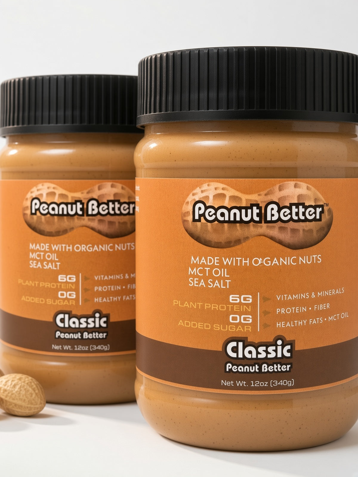 Peanut Better 12oz Jars