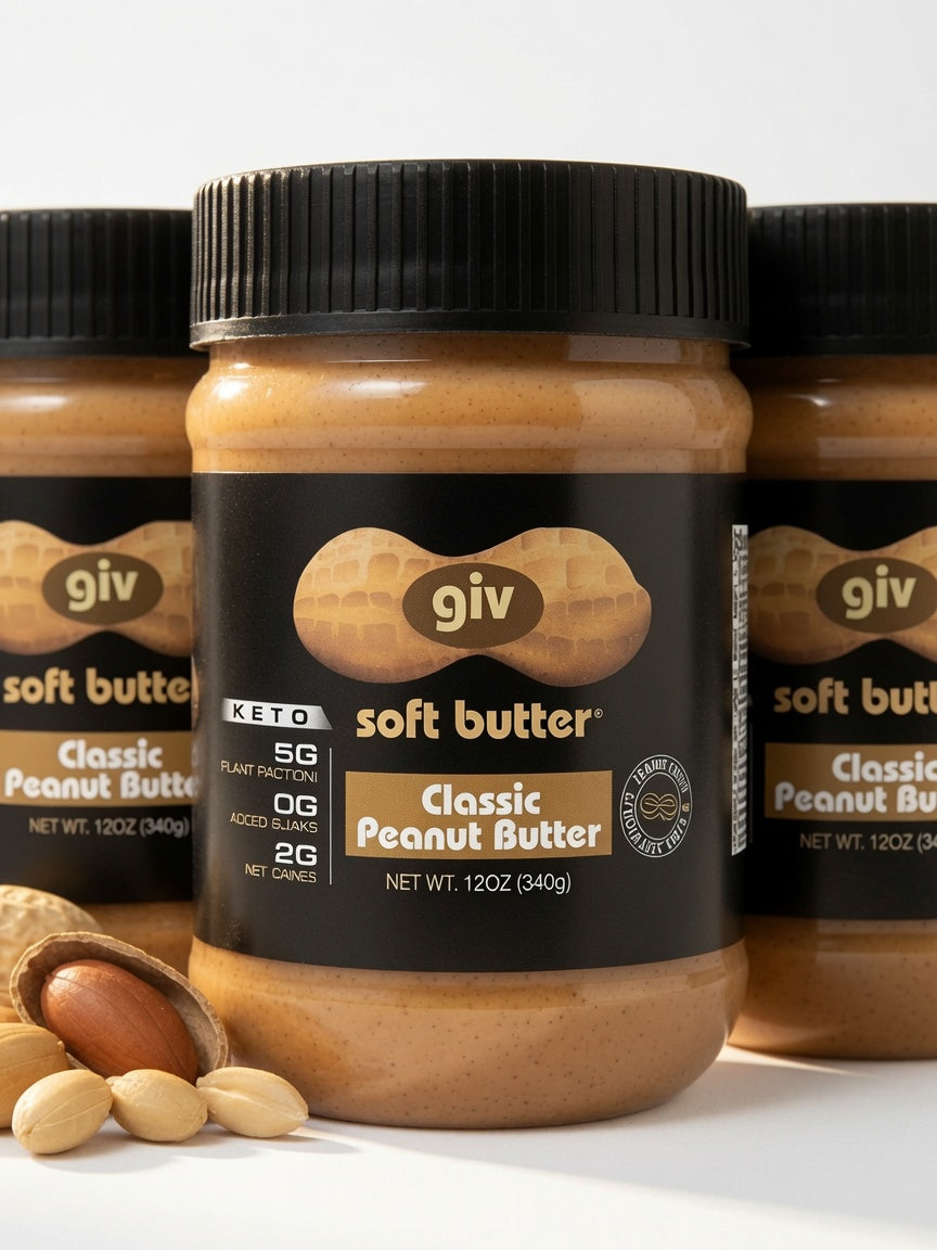 Peanut Better Three 12oz Jars
