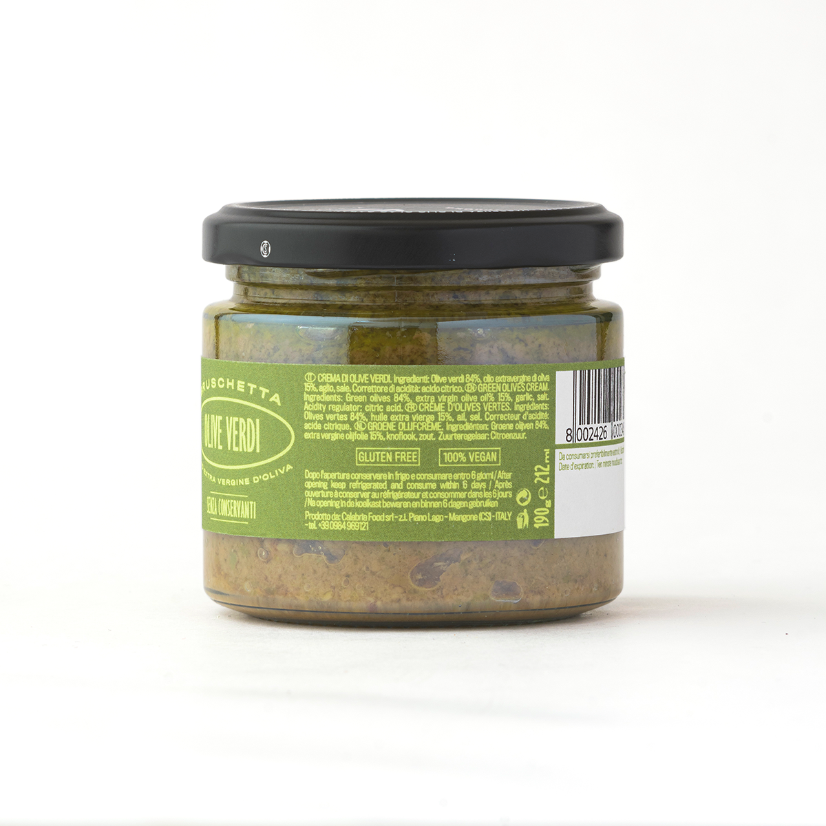 Bruschetta Olive Verdi (BRUSCHETTA GREEN OLIVES)