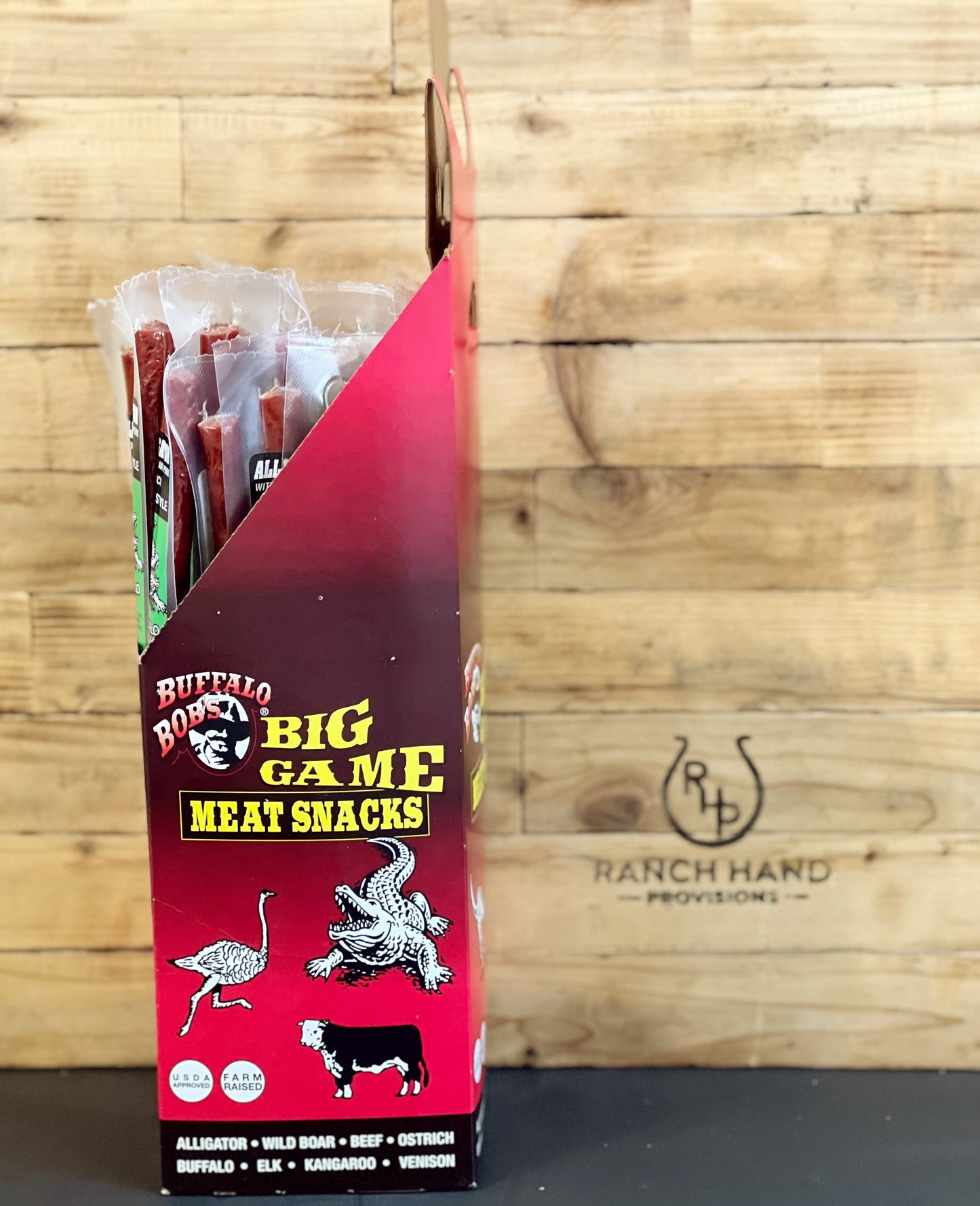 Alligator Beef Jerky Stick (Cajun-flavor)