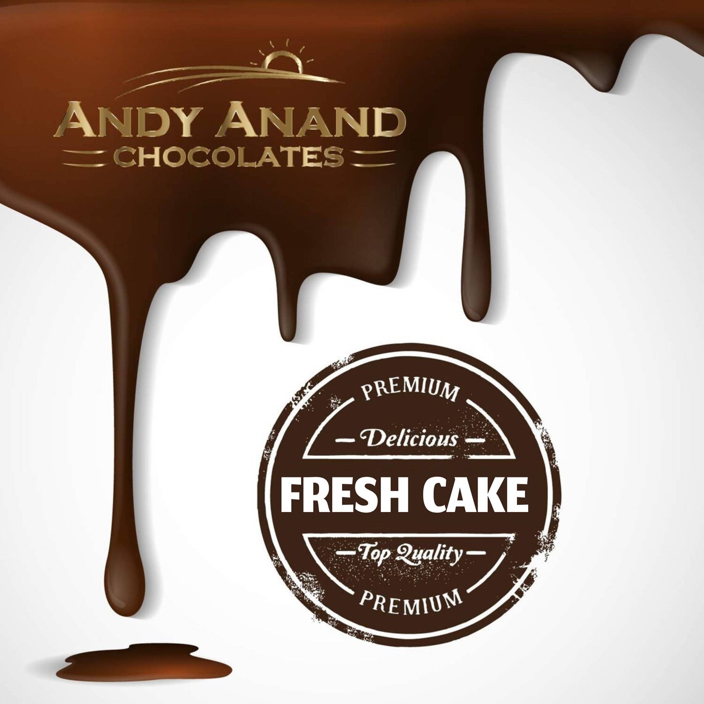 Andy Anand Caramel Pecan Cake, 9-Inch, 2 lb – Gift Boxed, Birthday, Wedding, Anniversary, Christmas, Mother's & Father's Day Dessert Gift