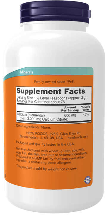 Calcium Citrate Pure Powder