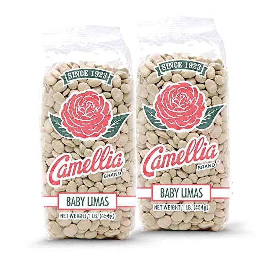 Camellia Brand Dry Baby Lima Beans 1Lb - 2 Pack