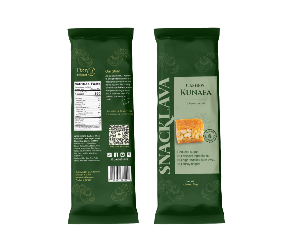 Kunafa Cashew - Snacklava®