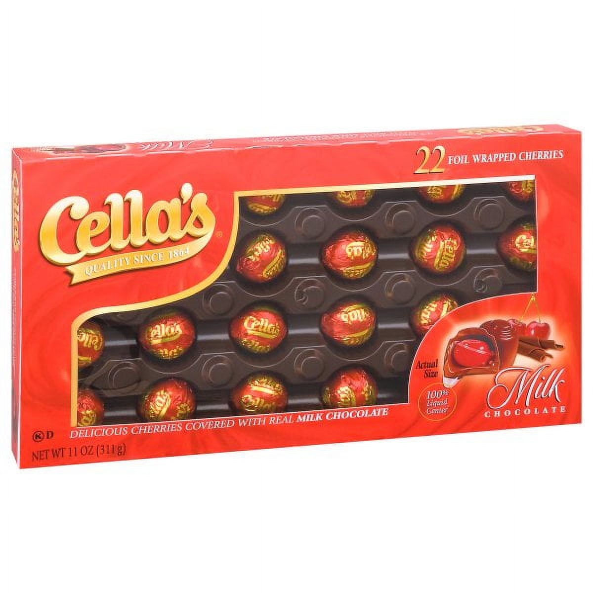 CellaS Milk Chocolate Covered Cherries 11Oz.