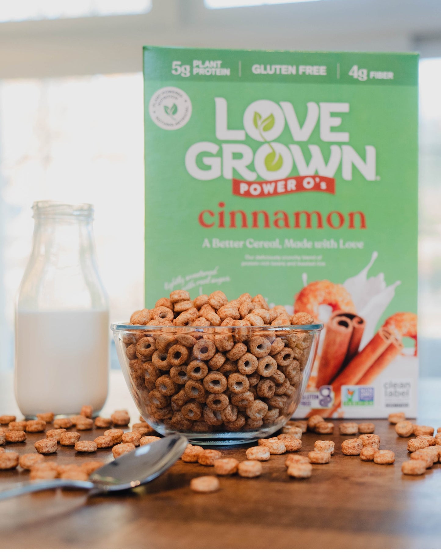 Cinnamon Power O's Cereal