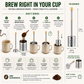 Portable Immersion Coffee Brewer