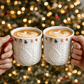 Christmas Ceramic Mug Set – Cozy Sweater Style Coffee Mugs, Holiday Gift