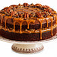 Andy Anand SUGAR-FREE TURTLE PECAN CAKE  RICH CHOCOLATE, DECADENT CARAMEL &amp; TOASTED PECANS, ZERO ADDED SUGAR, 2.8 LBS: Layers of moist dark chocolate cake, buttery caramel filling, and premium roasted pecans.