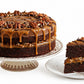 Andy Anand SUGAR-FREE TURTLE PECAN CAKE — RICH CHOCOLATE, DECADENT CARAMEL &amp; TOASTED PECANS, ZERO ADDED SUGAR, 2.8 LBS: Layers of moist dark chocolate cake, buttery caramel filling, and premium roasted pecans.