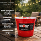 Redcupliving Red Party Ice Bucket | Reusable, Dishwasher-Safe