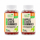 Health Nutrition Zero-Sugar Apple Cider Vinegar Gummies with the Mother & Vitamin B12