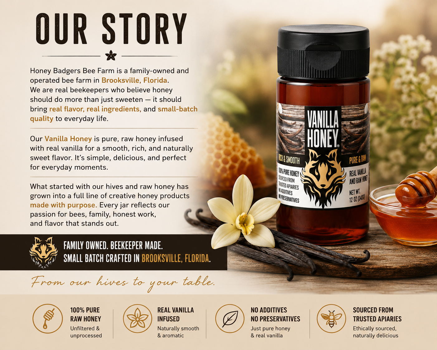 Vanilla Honey