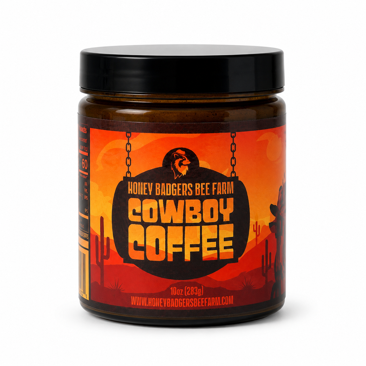 Cowboy Coffee - Instant Honey Coffee - All-in-one - Just add to hot water