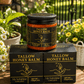 Organic Grass-Fed Beef Tallow Balm with Raw Honey – Handmade Deep Moisturizing Skin Balm for Dry Skin, Face & Body Care