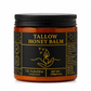 Organic Grass-Fed Beef Tallow Balm with Raw Honey – Handmade Deep Moisturizing Skin Balm for Dry Skin, Face & Body Care