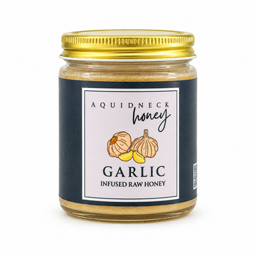 Garlic Infused Creamed Honey