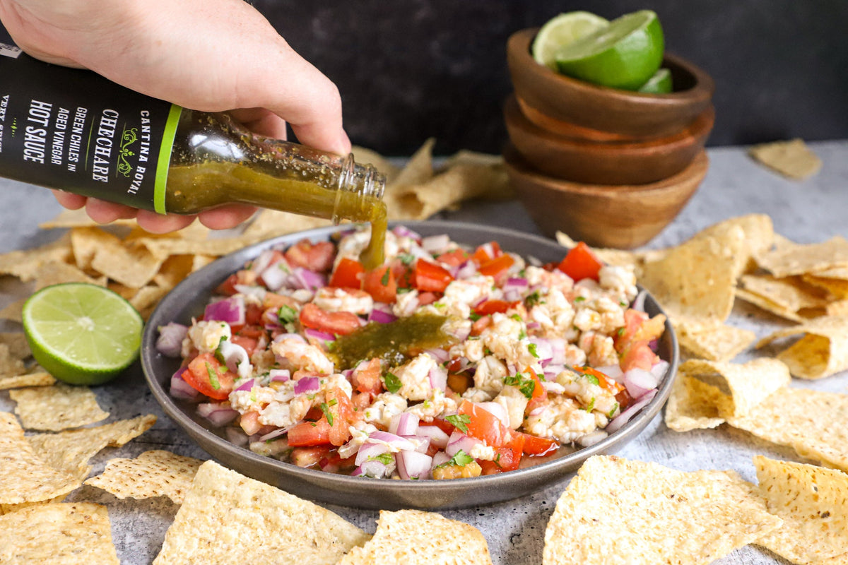 Chechare - Green Chile Hot Sauce | Bright, Zingy & Aged in House Vinegar