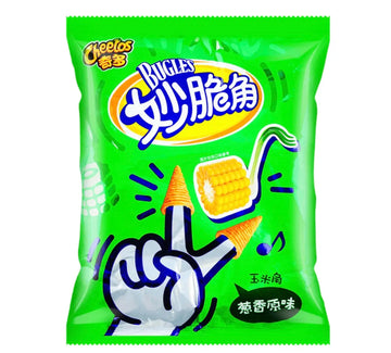 Cheetos Bugles Green Onion Flavor – Chinese Scallion Corn Cone Snacks (China)