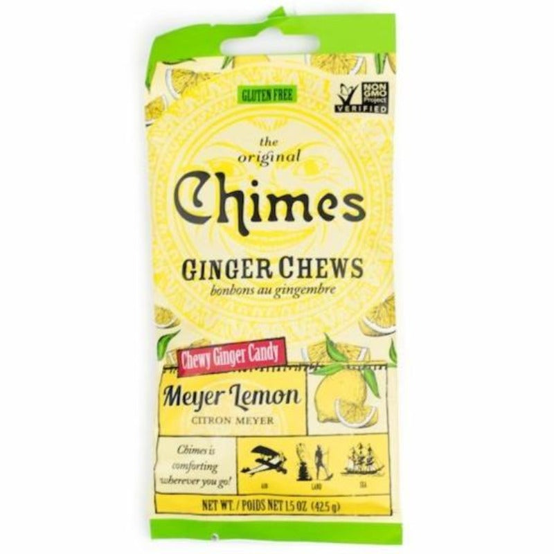 Chimes Ginger Chews Chewy Candy, 1.5 oz, 7 Flavors Available!