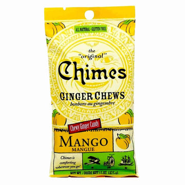 Chimes Ginger Chews Chewy Candy, 1.5 oz, 7 Flavors Available!