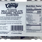 Chocolate Caramel Peanut Clusters - Tub - 17oz