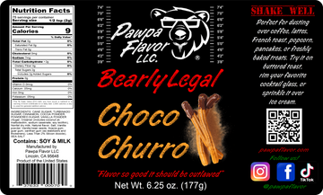 Bearly Legal Choco Churro