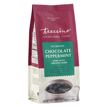 Chocolate Peppermint Chicory Herbal Coffee