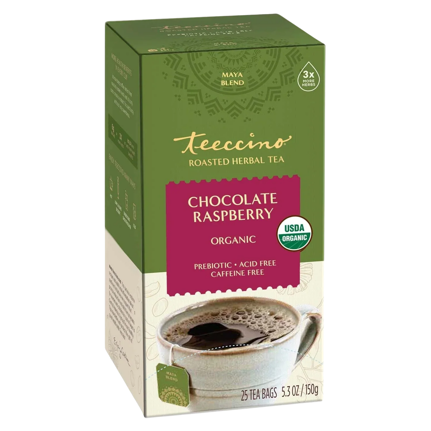Chocolate Raspberry Roasted Herbal Tea