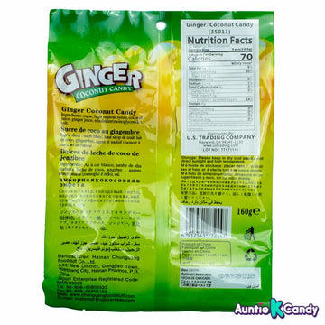 Chun Guang Ginger Coconut Hard Candy