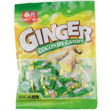 Chun Guang Ginger Coconut Hard Candy