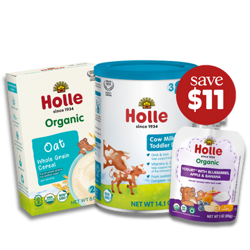 Holle Classic Cow Breakfast Bundle