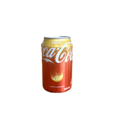 Coca-Cola Lemon Soda 330ml Can– Lemon Cola Soft Drink (China)