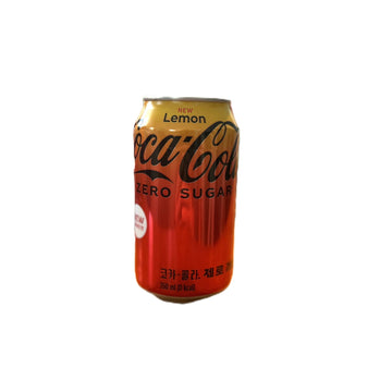 Coca-Cola Zero Sugar Lemon – Refreshing Lemon Flavored Cola (Korea)