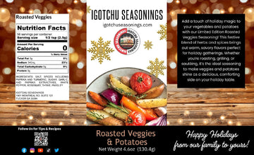 Roasted Veggie 5.5 oz  Holiday Limited Edition