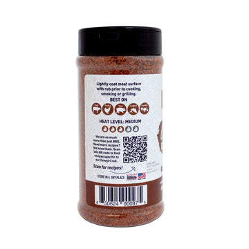 Cowgirl Gluten Free Natural Keto Friendly BBQ Rub 11.4 oz