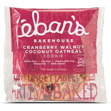 Cranberry Walnut Coconut Oatmeal Cookies - 12 pack