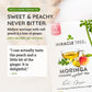 Organic Moringa Tea - Peach & Ginger - Caffeine-Free Herbal Tea