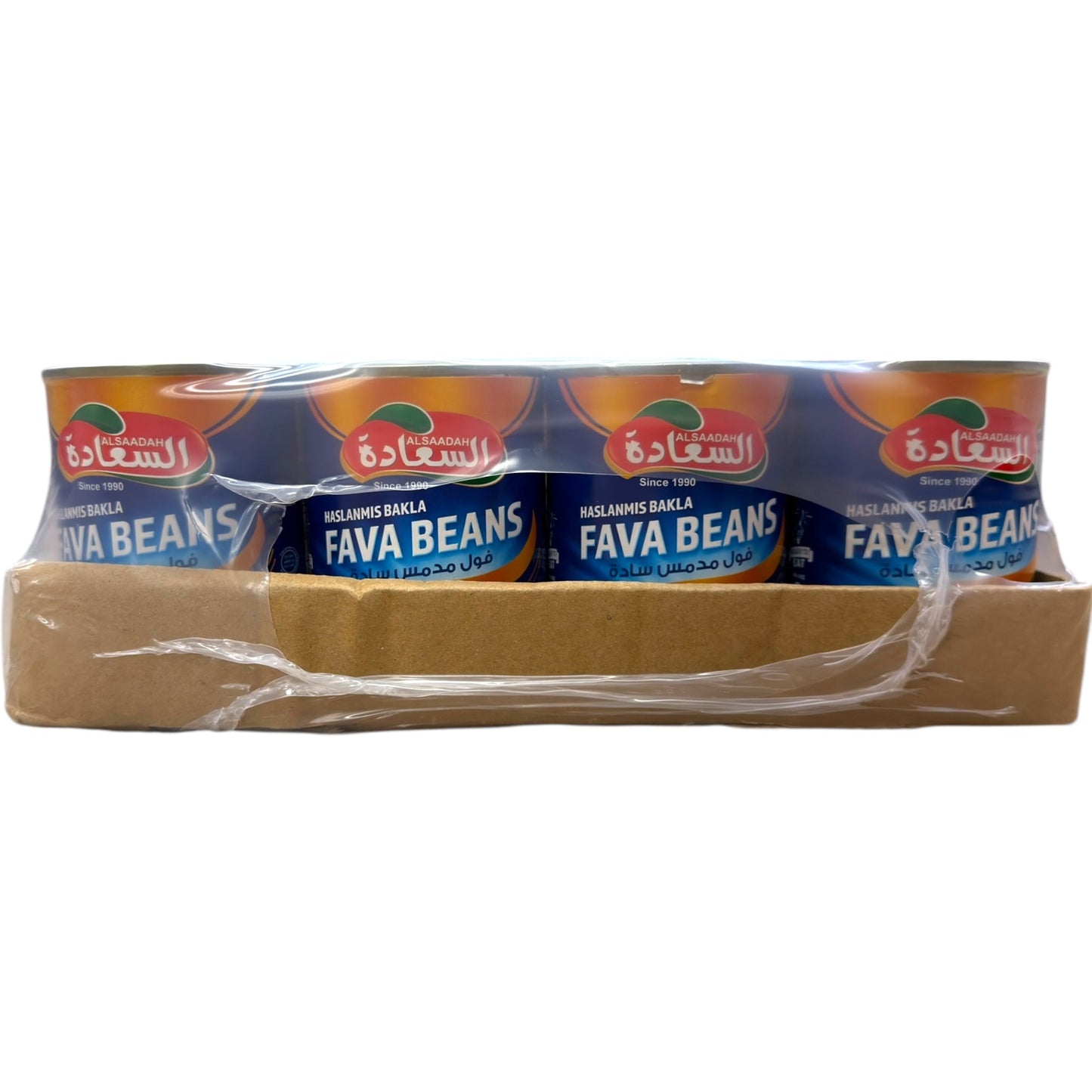 Alsadah Cooked Fava Beans Case of 24