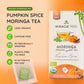 Organic Moringa Tea - Pumpkin Spice - Caffeine-Free Herbal Tea