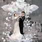 My Foolish Heart Cake Topper D905, 12" High